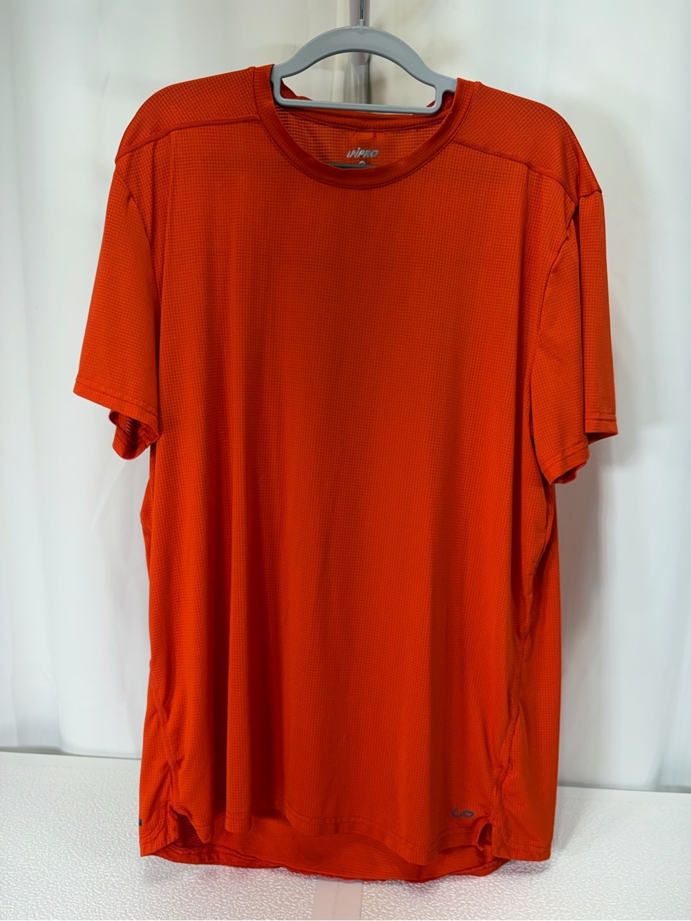 UpRo Men's Short-Sleeve Crew Performance Tee in Orange 4161
